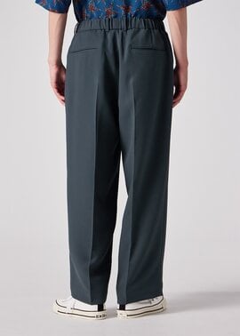 ライトドライテクスチャー バギーパンツ（ブルー） ｜ポール・スミス