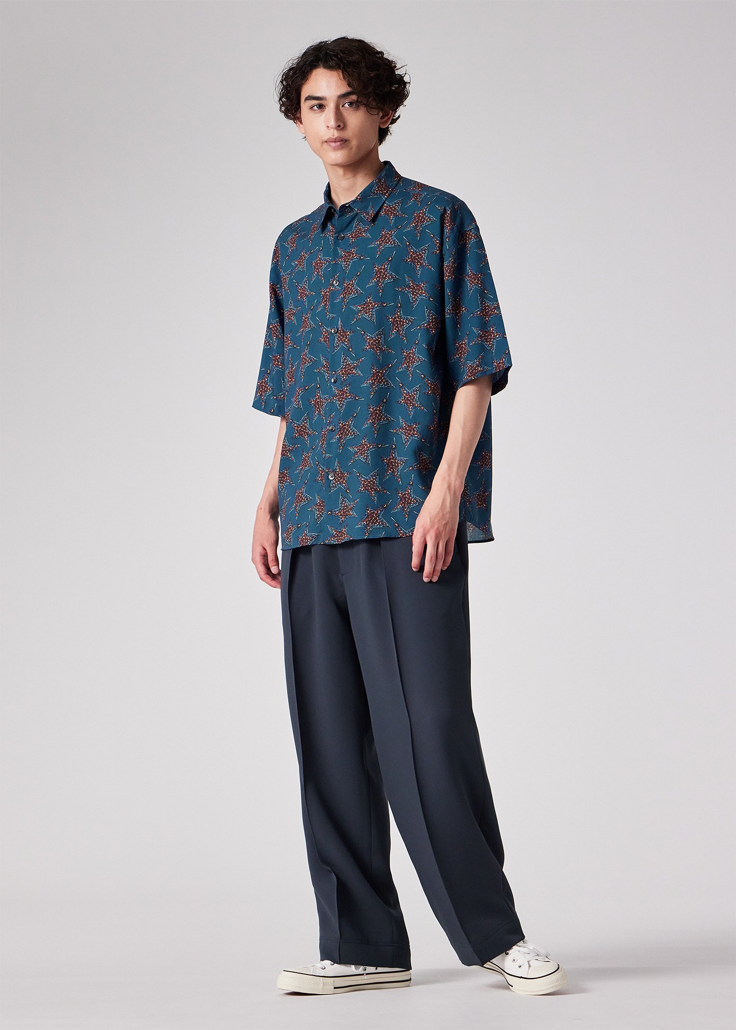 "Studs Star" 半袖シャツ【7月下旬発売予定】