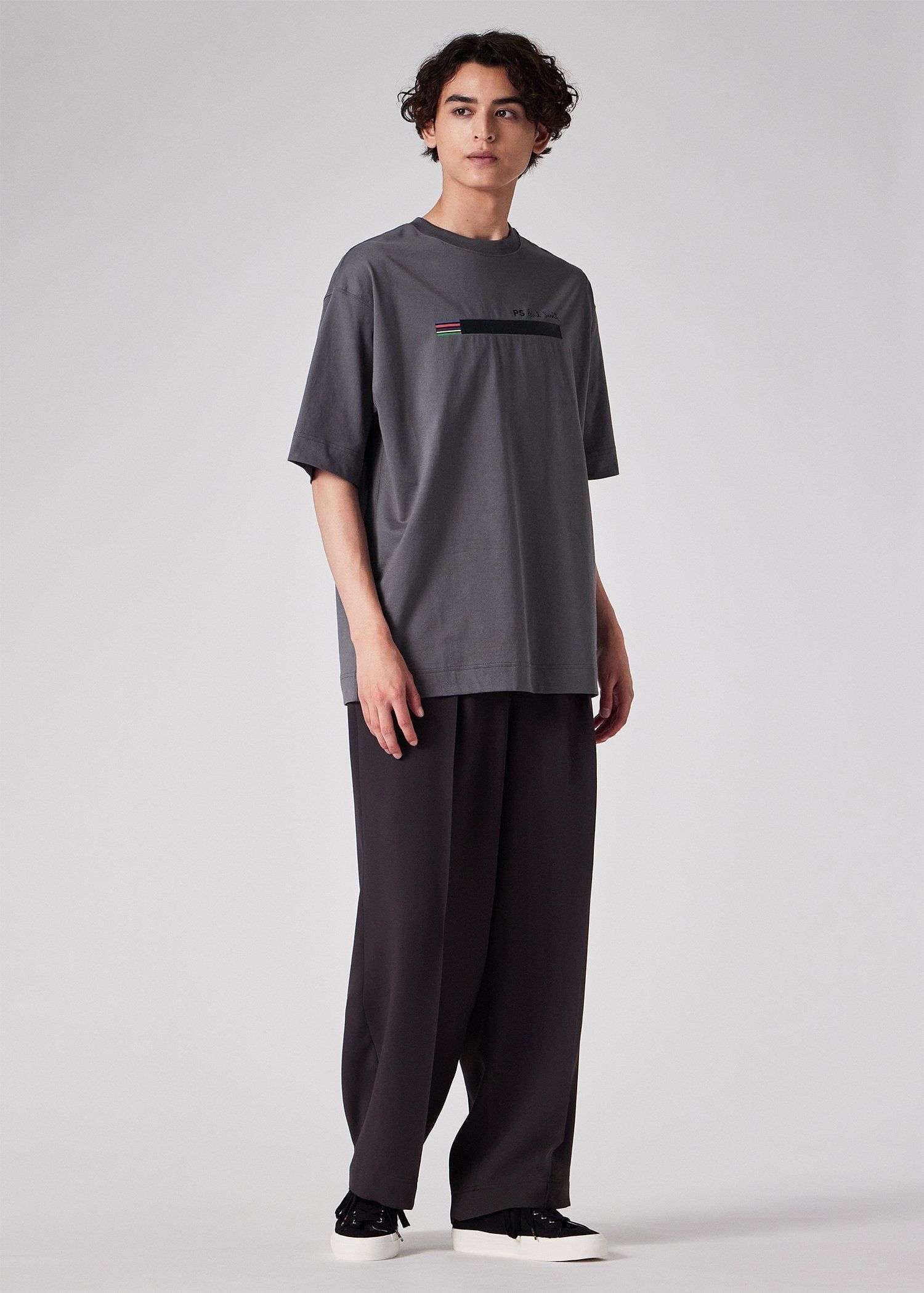 "Sports Stripe Bar" Tシャツ