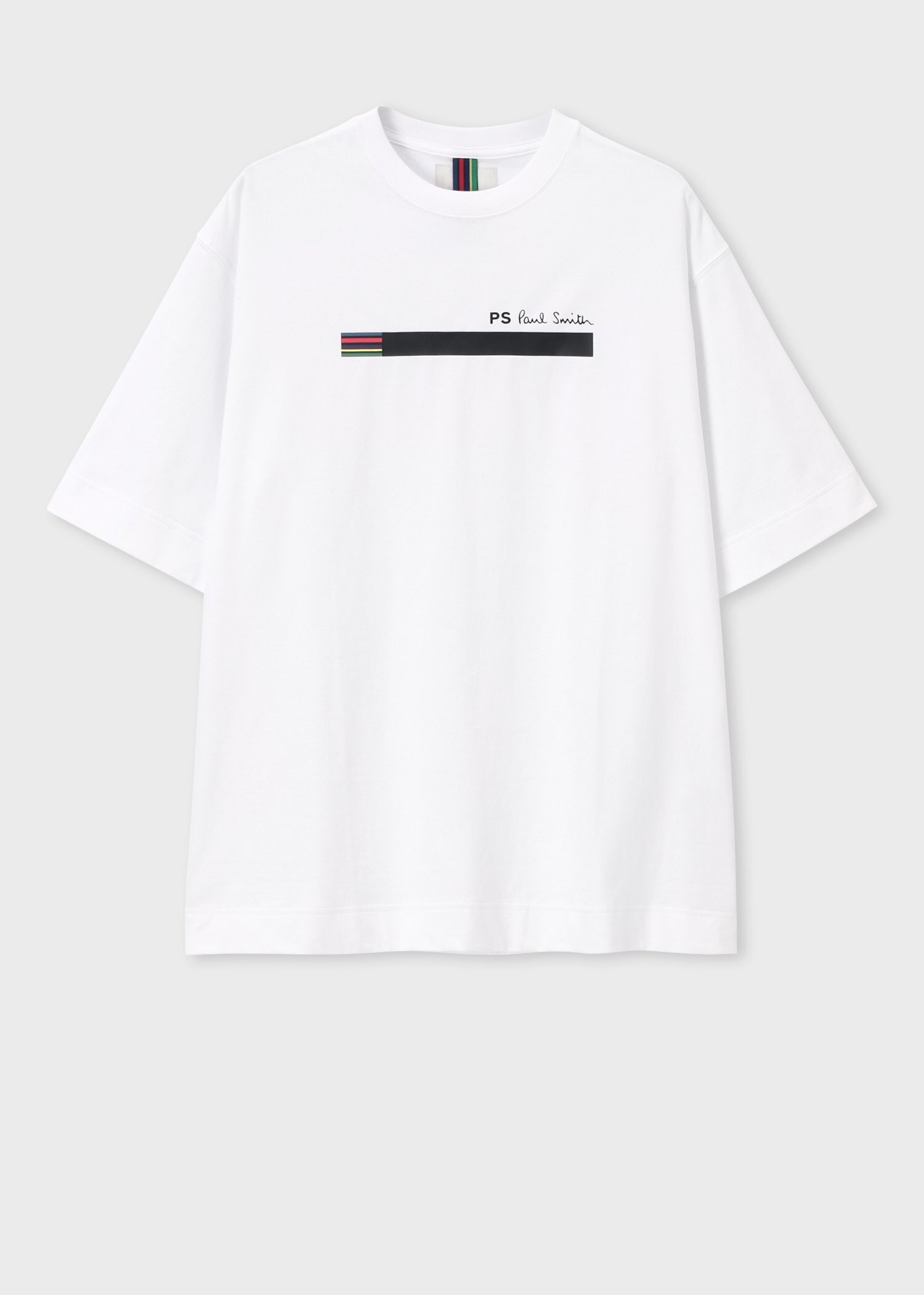 【Paul Smith】\"Sports Stripe Bar\" Tシャツ Sports Stripe Bar