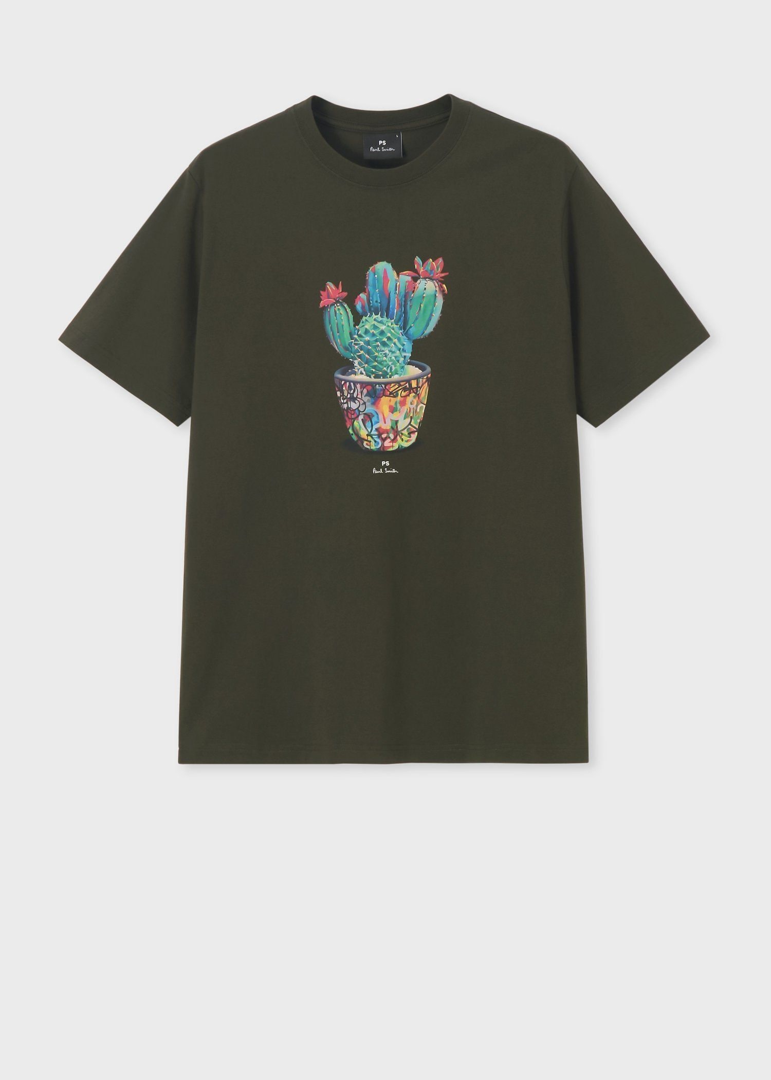 "Cacutus" 半袖Tシャツ