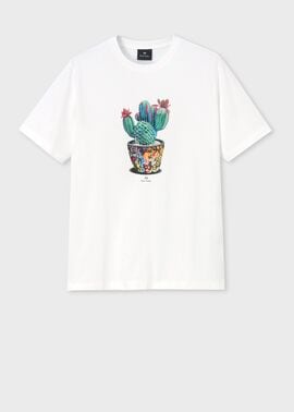 "Cacutus" 半袖Tシャツ