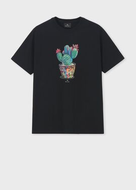 "Cacutus" 半袖Tシャツ