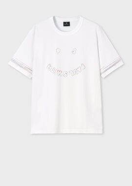 "Gradient Happy" 半袖Tシャツ