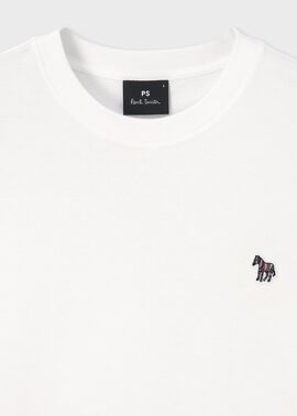 新品未使用　Paul Smith Tシャツ ホワイト 10a Sports Stripe Zebra