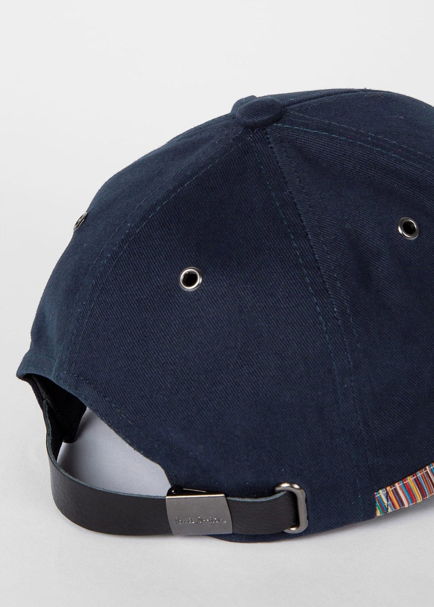 シグネチャーストライプトリム キャップ