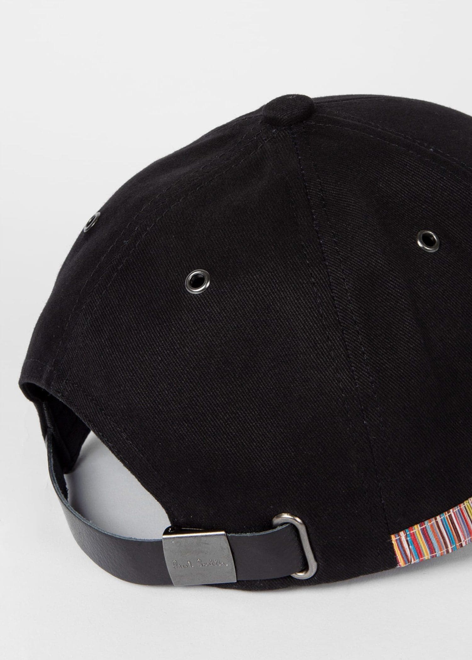 シグネチャーストライプトリム キャップ