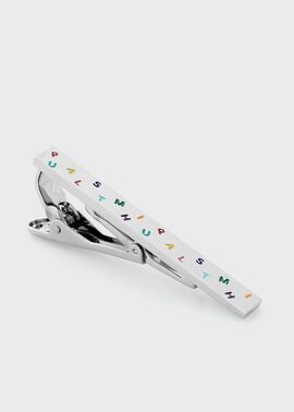 Paul smith ポールスミス タイバー 未使用 マルチカラーロゴ タイバー |ポール・スミス