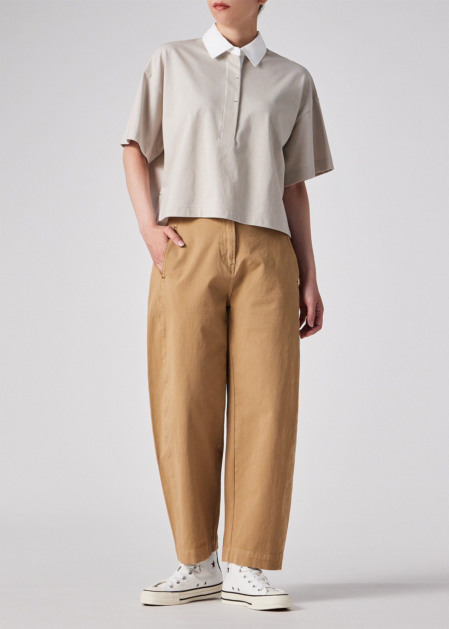 良品 Paul Smith LONDON L コットン半袖シャツ ネイビー Textured Floral