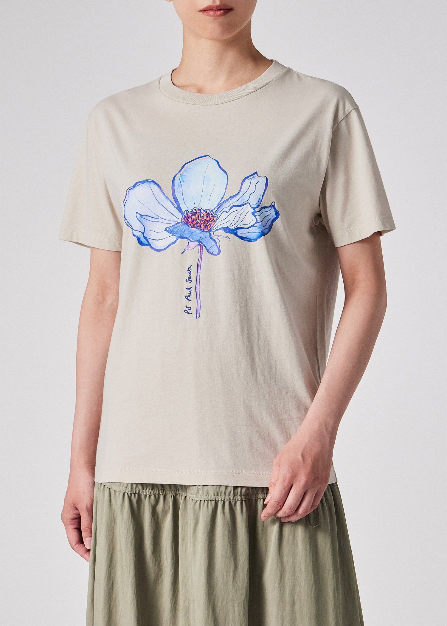 ウィメンズ シングル ブルーム 半袖Tシャツ