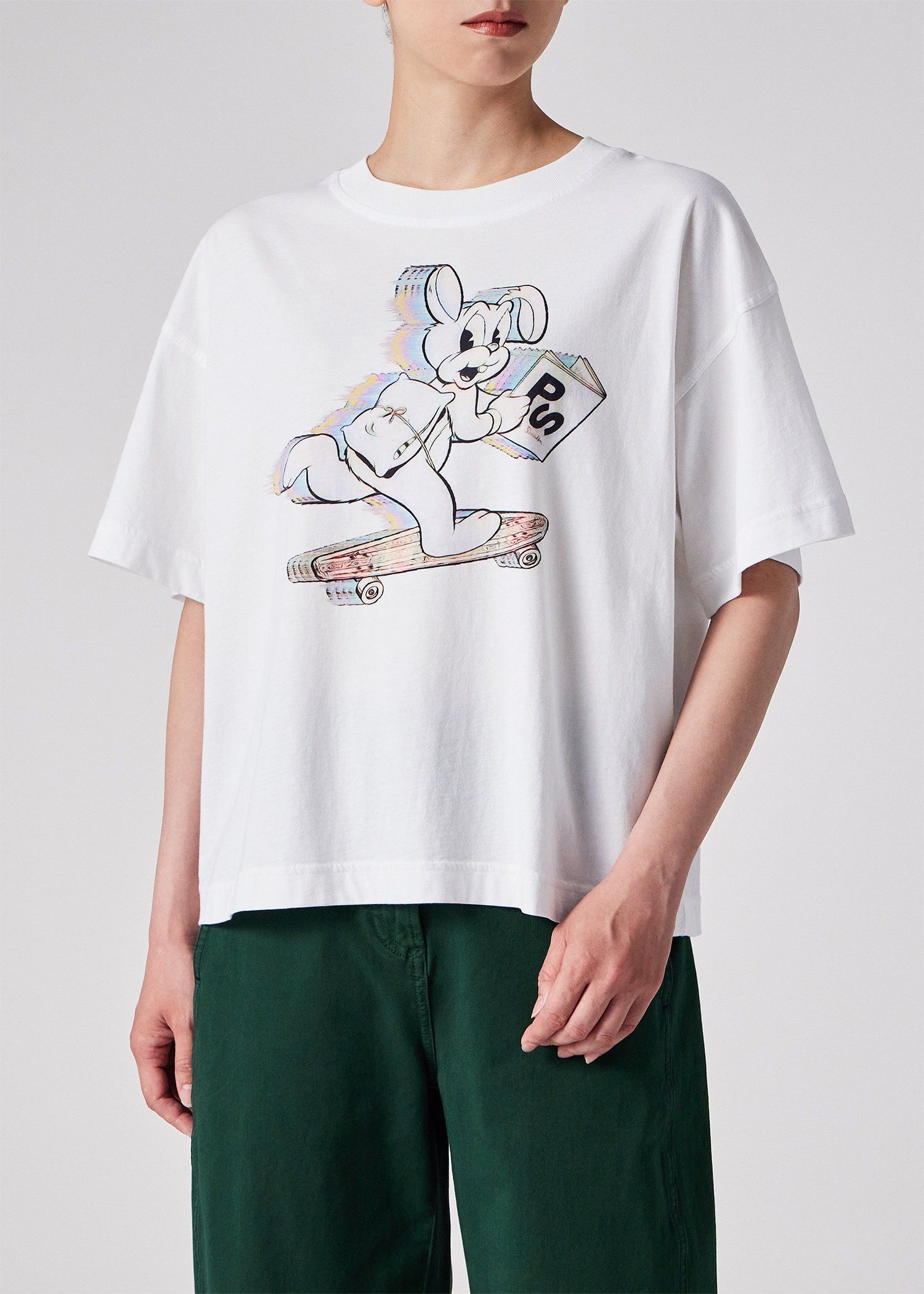 ウィメンズ "Skate Bunny" 半袖Tシャツ