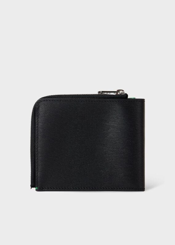 未使用 ポールスミス ショルダーウォレット 財布 レザー 03-24061908 Paul Smith ポールスミス 財布 ラブレター がま口 三つ折り 三