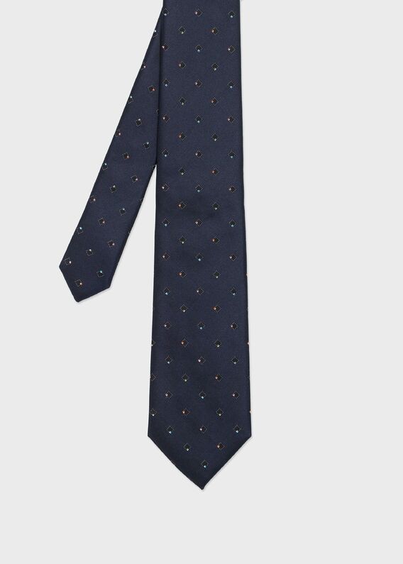 【美品】ポールスミス ネクタイ ブラック 無地 ソリッド ストライプ 高級 Paul Smith ポールスミス ネクタイ シルク おしゃれ 8cm幅