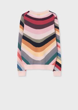 PS Paul Smith ウィメンズ スワール ラメニット ウィメンズ メリノウール 