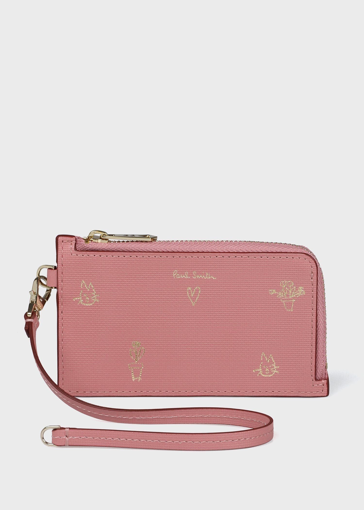 【Paul Smith】Cute！ミックスドゥードゥルフラグメントケース ミックスドゥードゥル フラグメントケース（ネイビー） ｜ポール