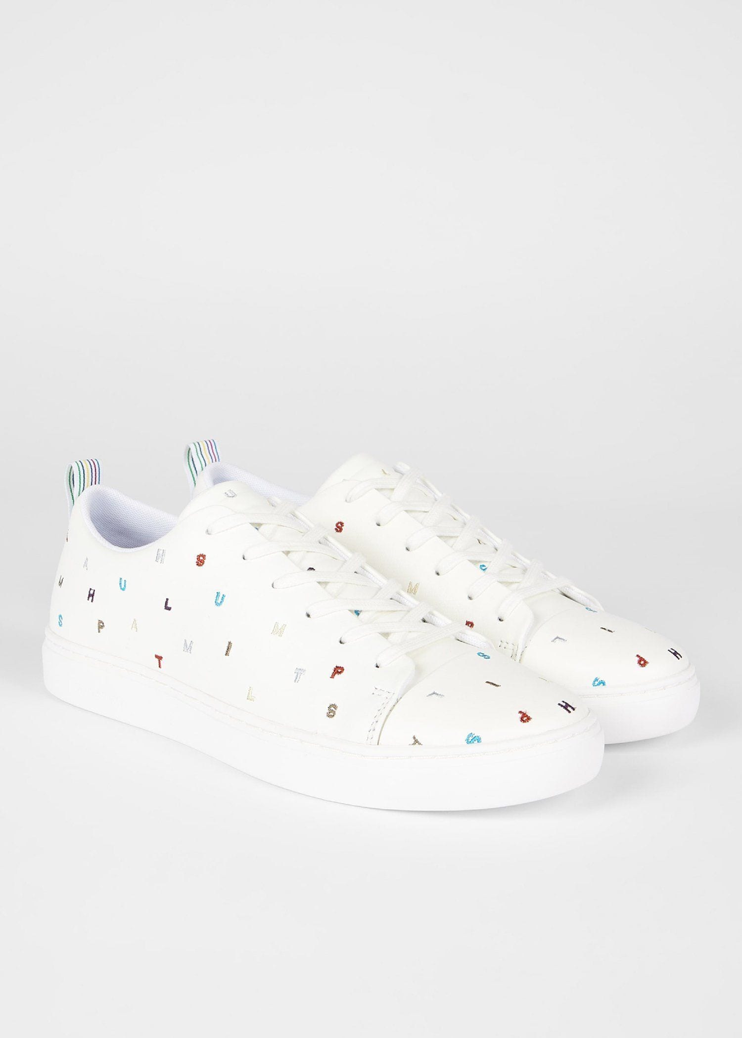 マルチエンブロイダードロゴ スニーカー