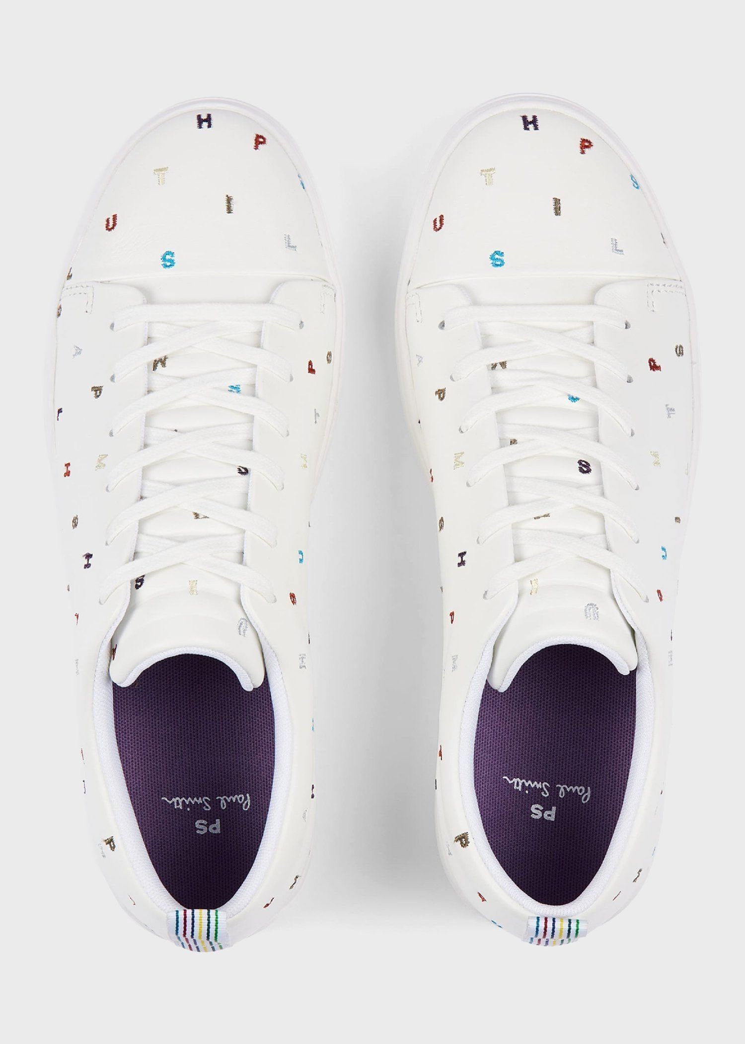 マルチエンブロイダードロゴ スニーカー