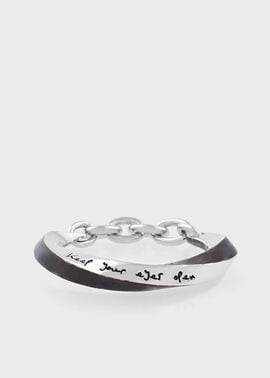 "Twist with Quote" リング