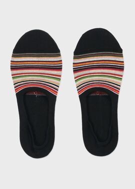 "Signature Stripe" シューズイン ソックス