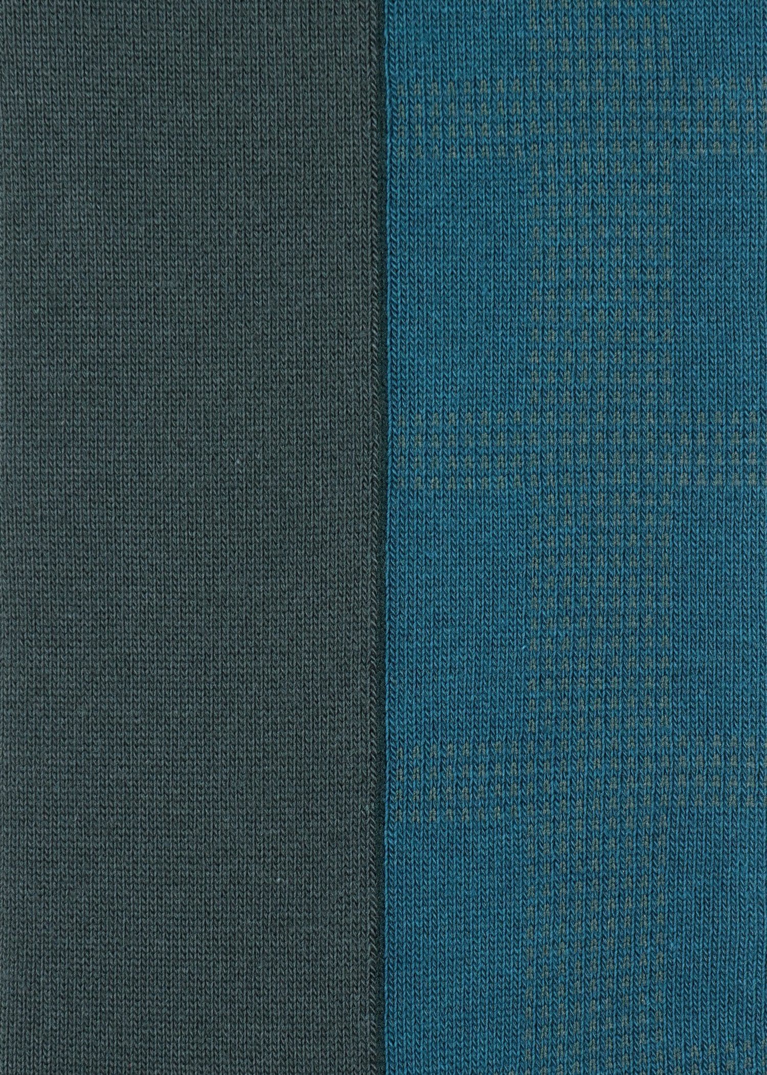 チェック＆ソリッド ソックス