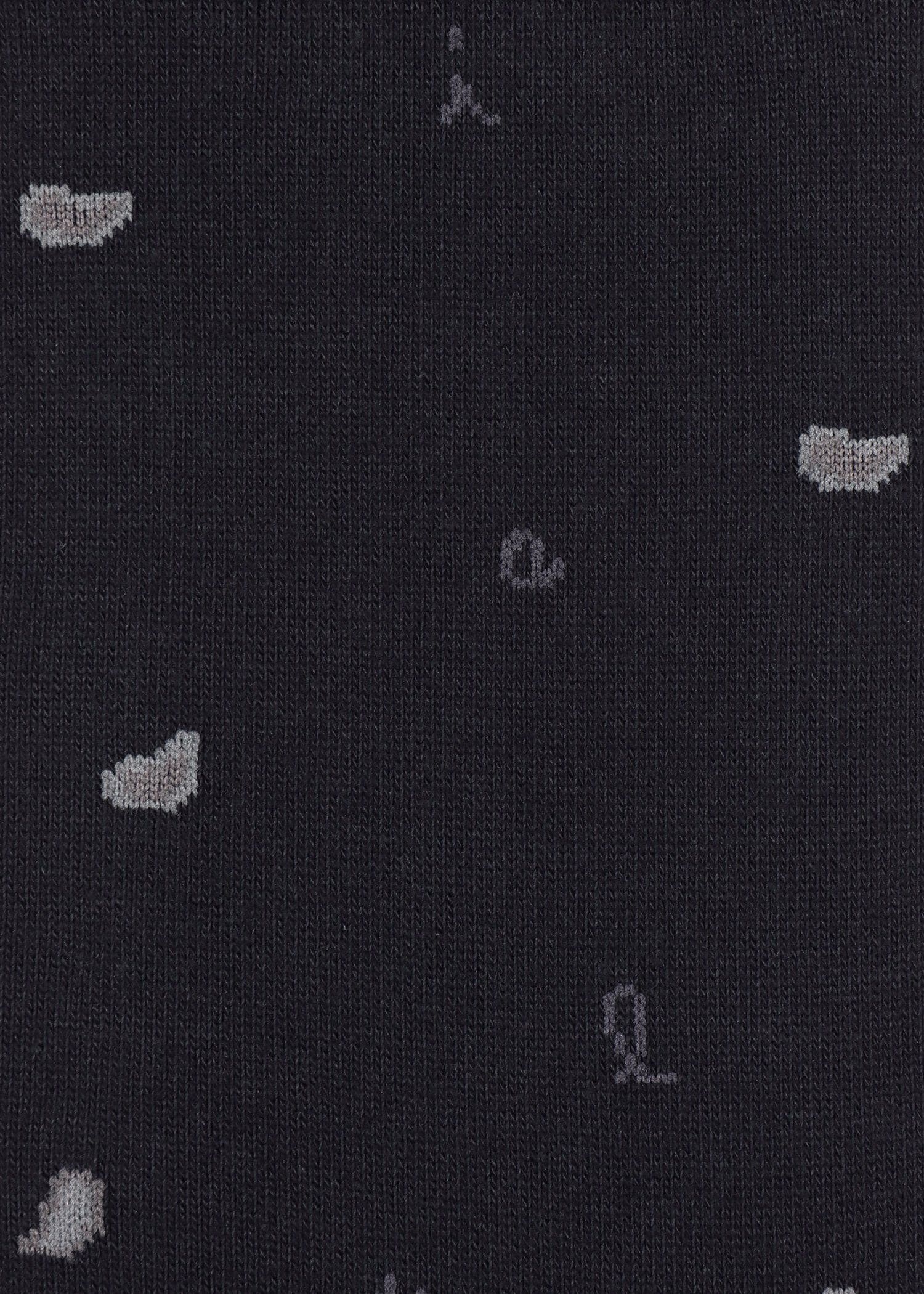 "Paisley Letters" ドレスソックス