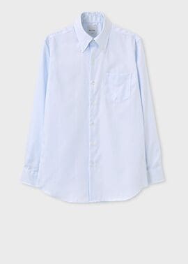 クラシックヘリンボーン ボタンダウン ドレスシャツ