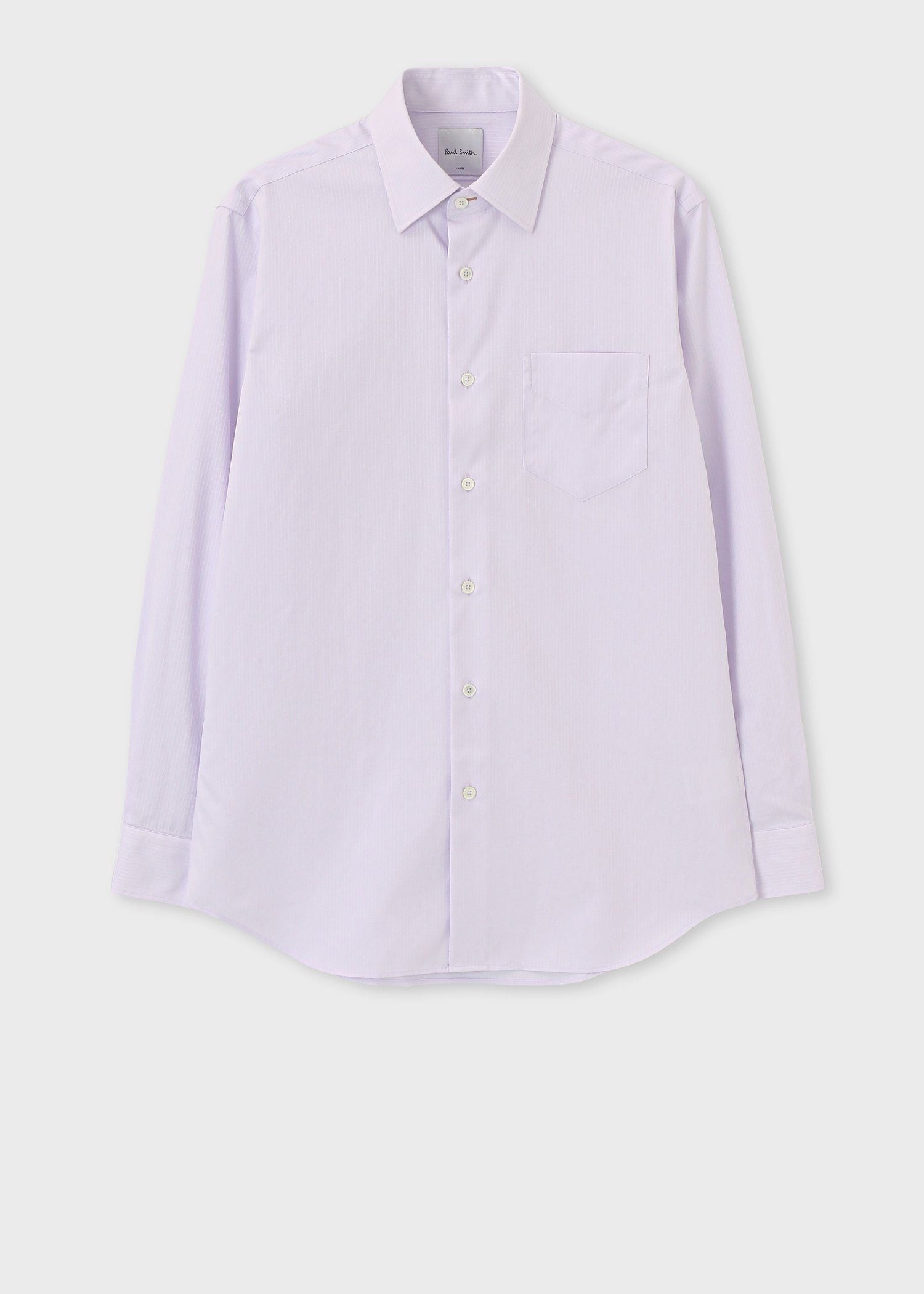 シャドーピンストライプ ドレスシャツ（ライトブルー） ｜ポール・スミス