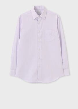 シャドーピンストライプ ドレスシャツ