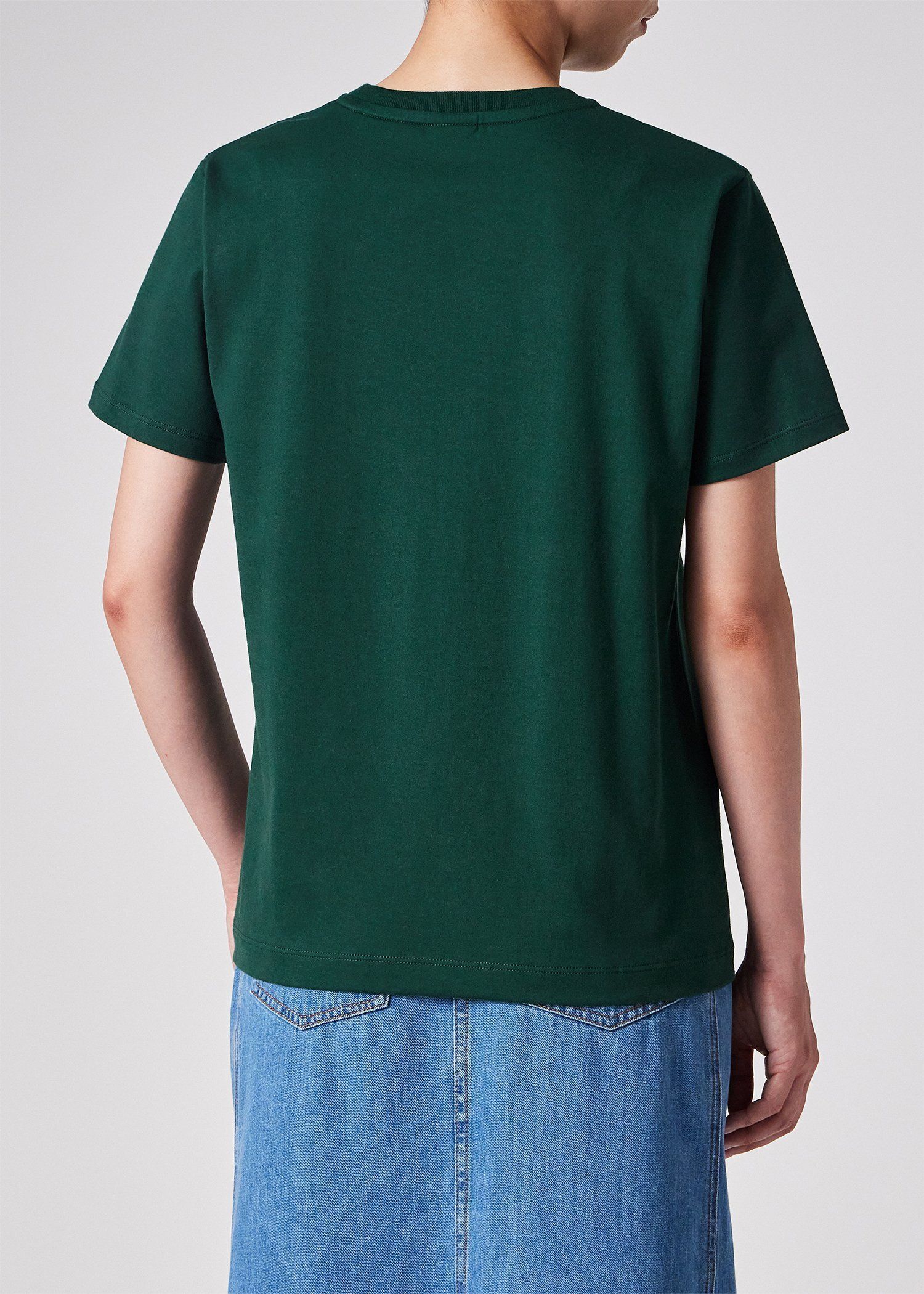 ウィメンズ ゼブラワッペン 半袖Tシャツ（グリーン） ｜ポール