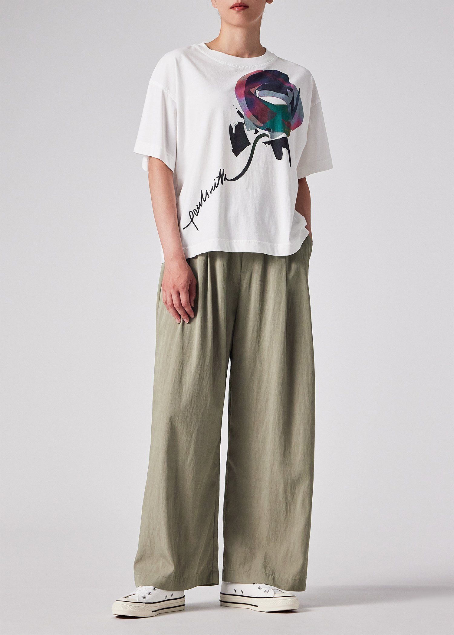 ウィメンズ "Painted Spot" 半袖Tシャツ