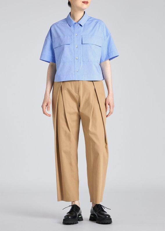【美品】ポールスミス・長袖シャツ・リクライニングレディープリント・2023・女性 美品】ポールスミス・長袖シャツ・リクライニングレディー