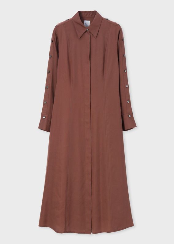 【美品】ポールスミスワンピース ポールスミス 花柄切替 ワンピース Sサイズ Paul Smith
