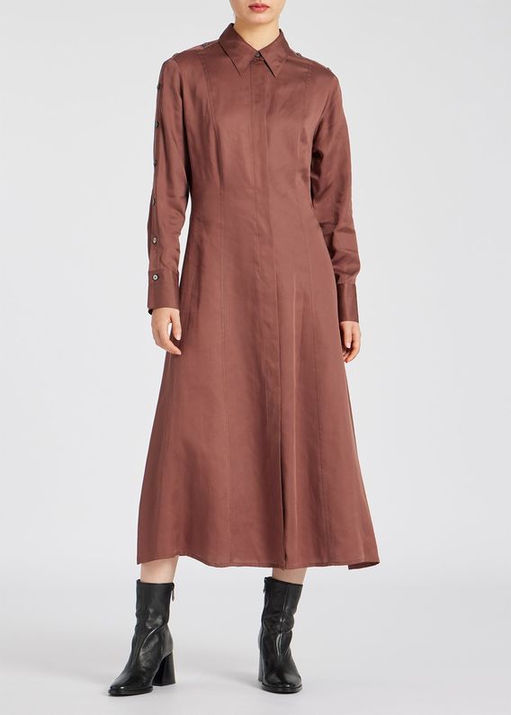【美品】ポールスミスワンピース Paul Smith - ポールスミス サマークラウドロングワンピース 七