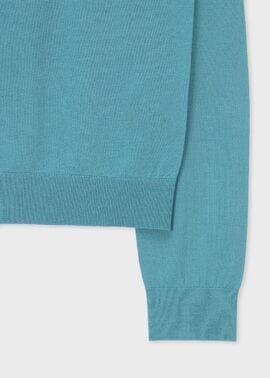 ウィメンズ ドレープウール ストライプ カーディガン（グレイッシュ