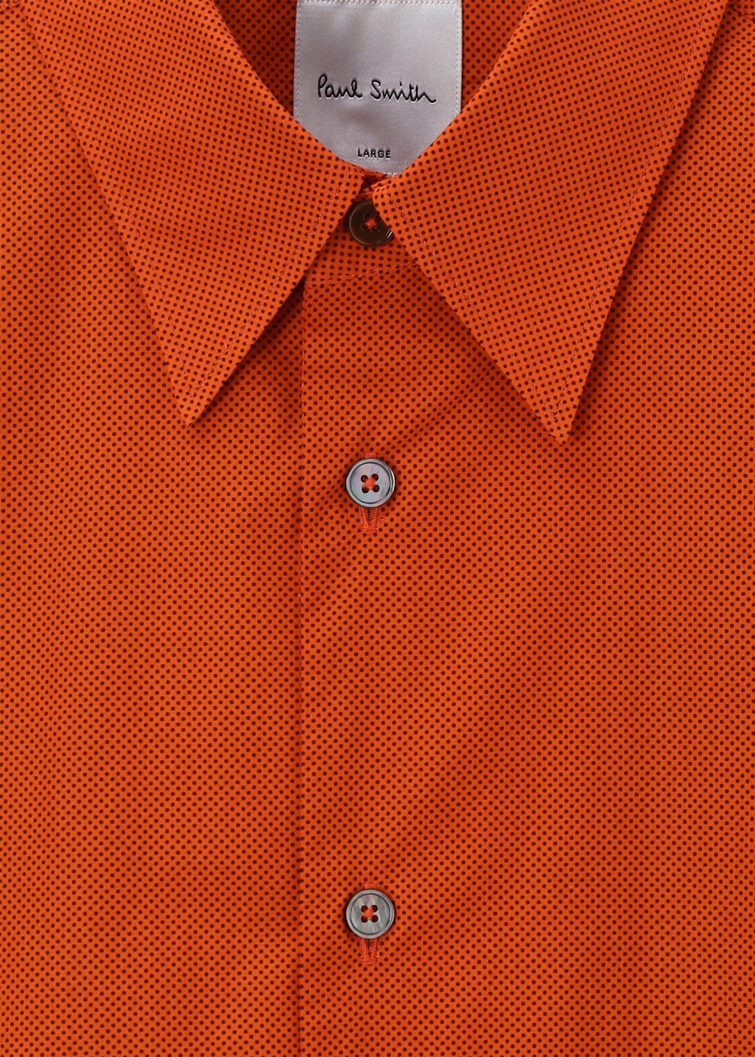 クラシックピンドット シャツ（レッド） ｜ポール・スミス