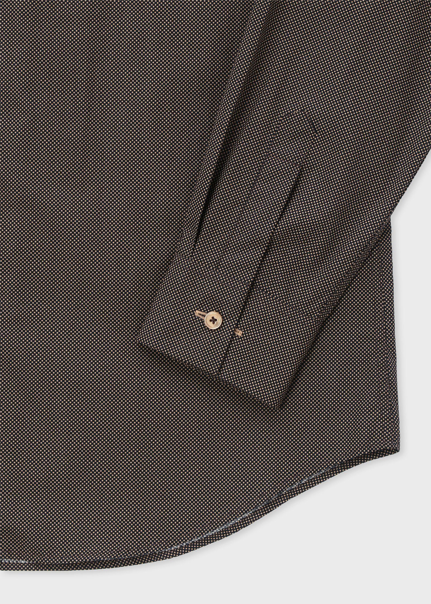 クラシックピンドット シャツ（ブラック） ｜ポール・スミス