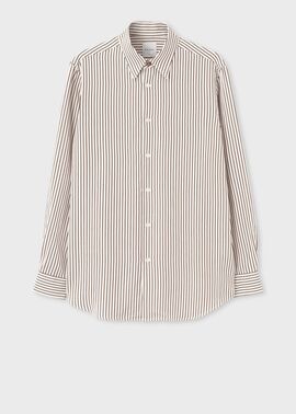 ヴィンテージストライプ カジュアルシャツ