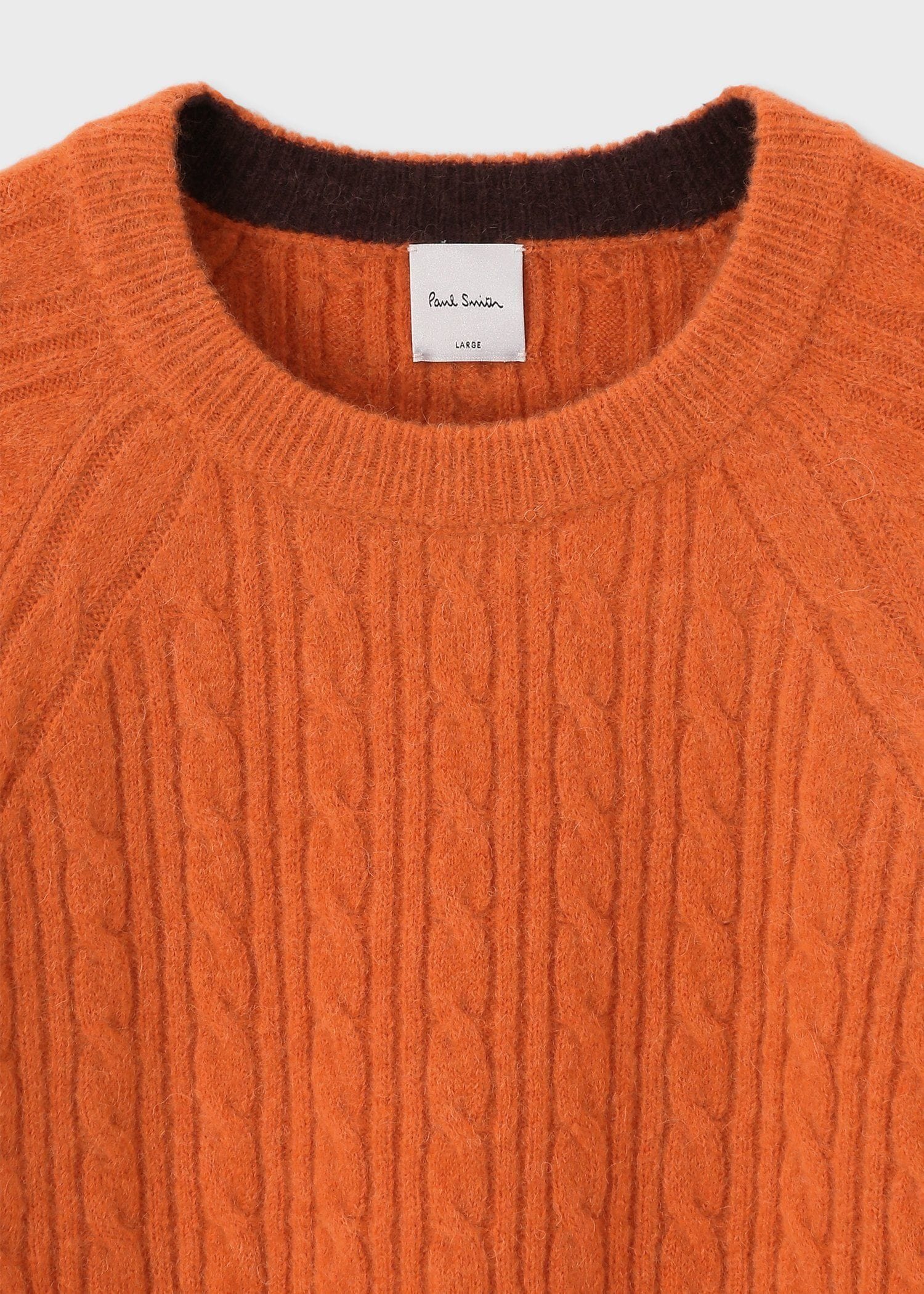 ラグランスリーブ ケーブルニット ｜ポール・スミス