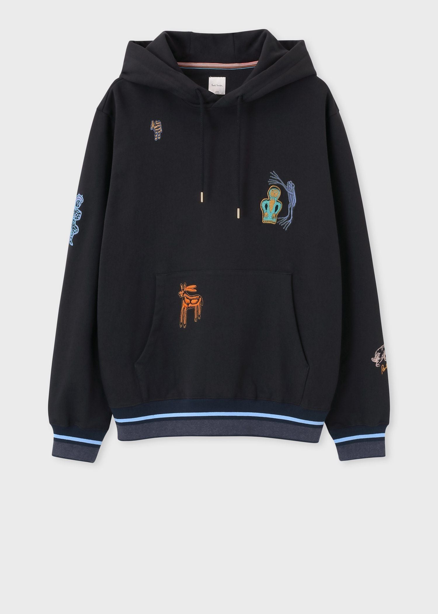 "Little Beasts Embroidery" パーカ