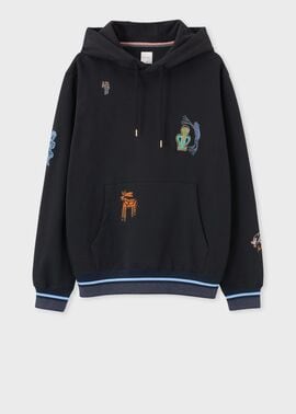 "Little Beasts Embroidery" パーカ