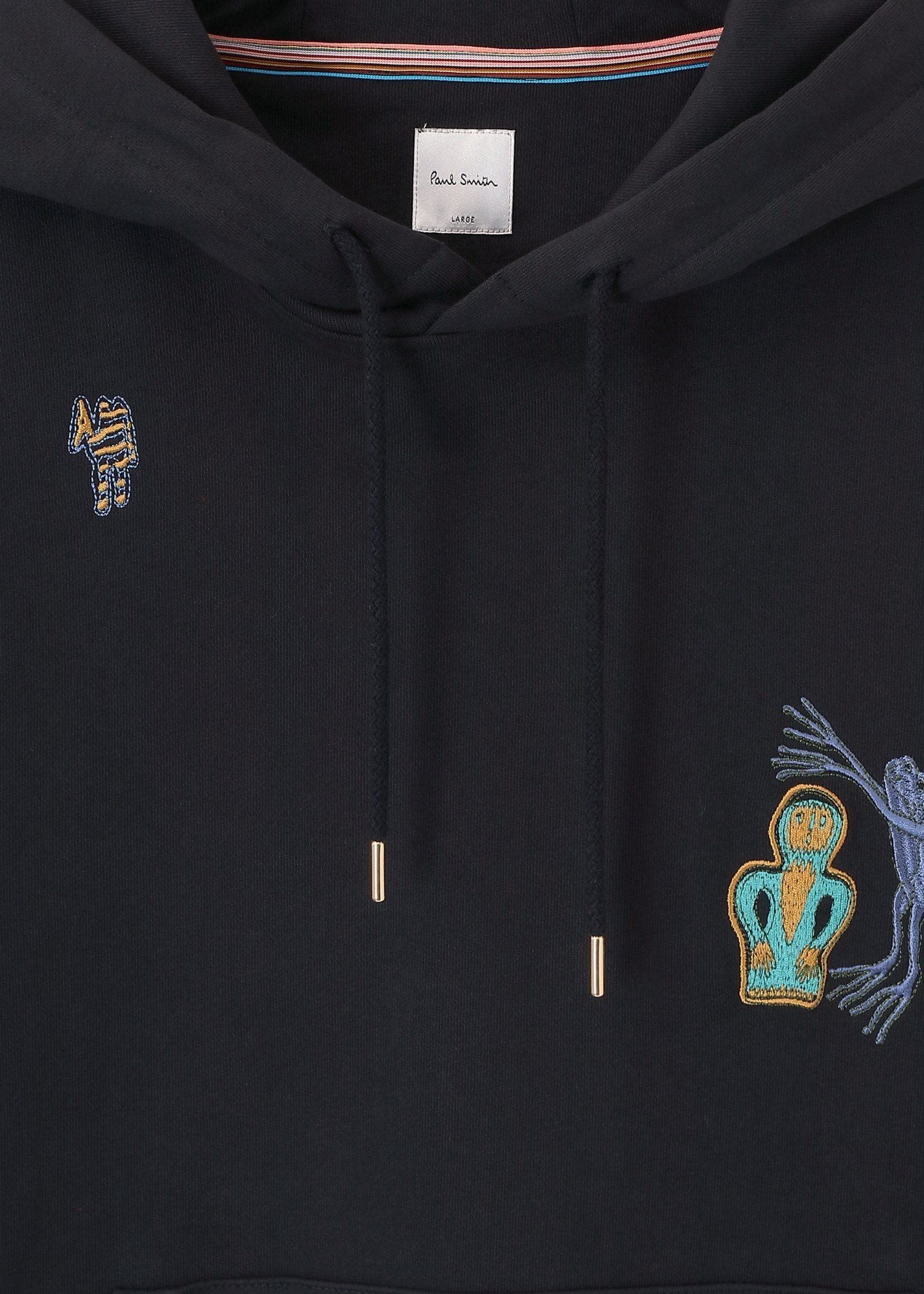 "Little Beasts Embroidery" パーカ