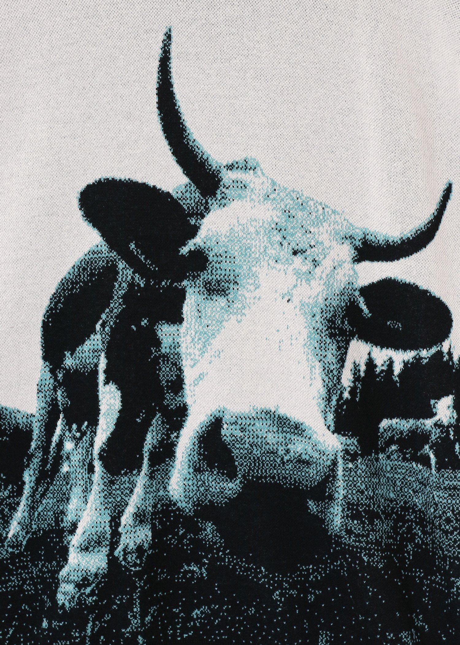 Monochrome Cow