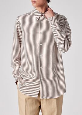 ヴィンテージストライプ カジュアルシャツ ｜ポール・スミス