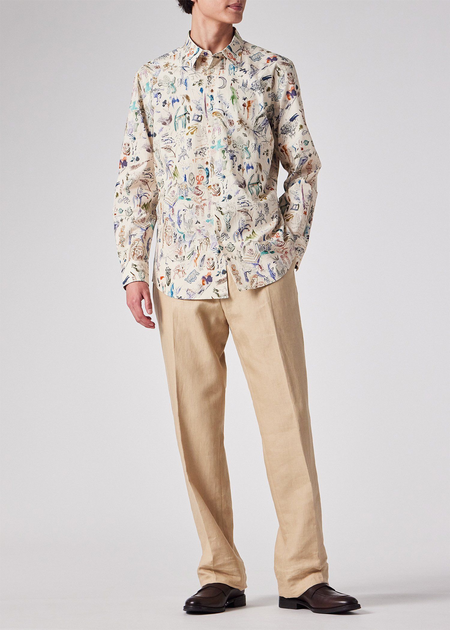 "Little Beasts" カジュアルシャツ