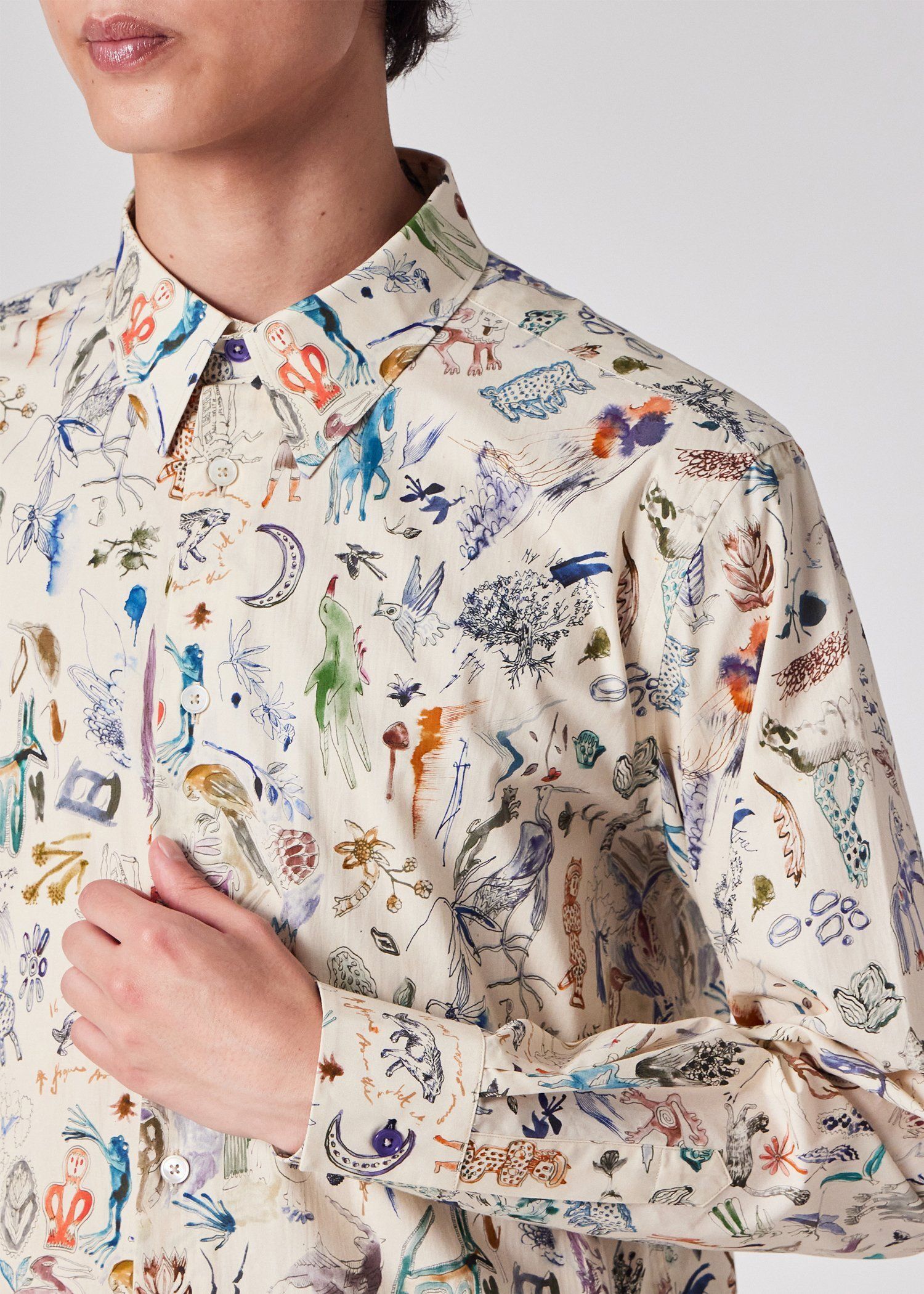 "Little Beasts" カジュアルシャツ