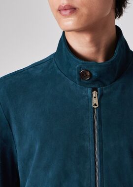 新作】paulsmith 25AW スウェードハリントンブルゾン ルック】「ポール