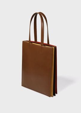 コンサティーナ AW25 トートバッグ（ブラウン） ｜ポール・スミス