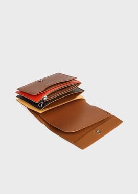 コンサティーナ AW25 2つ折り財布（ブラウン） ｜ポール・スミス
