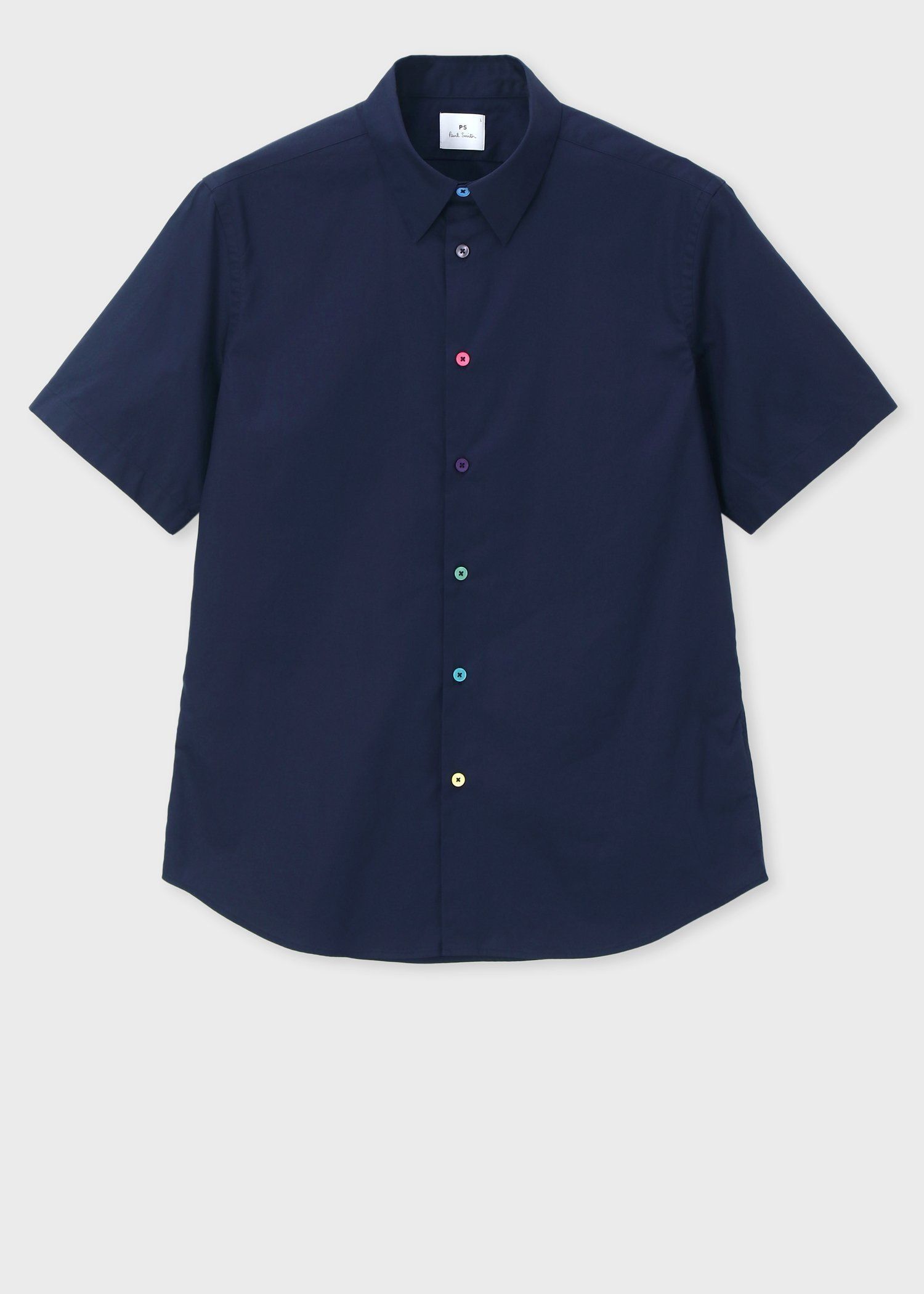 ポールスミス Paul Smith 半袖 シャツ 【M】 ボタンダウン 自転車柄 ポールスミス Paul Smith 半袖 シャツ 【M】 ボタンダウン