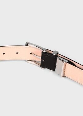 【新品】Paul Smith ポールスミス ツイストループロゴ レザーベルト黒 ツイストループロゴ レザーベルト（150705FR） | Paul